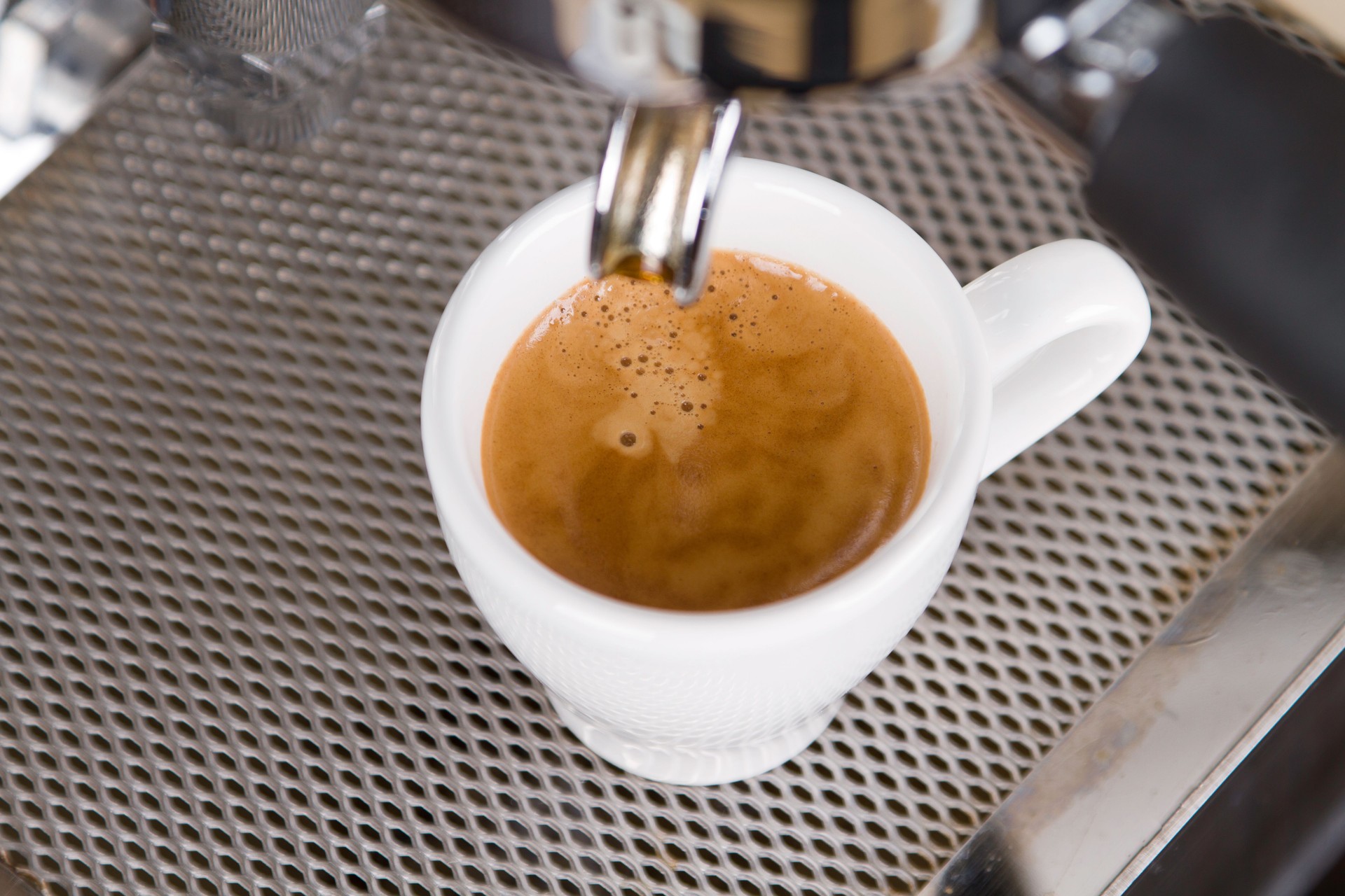 espresso shot with crema